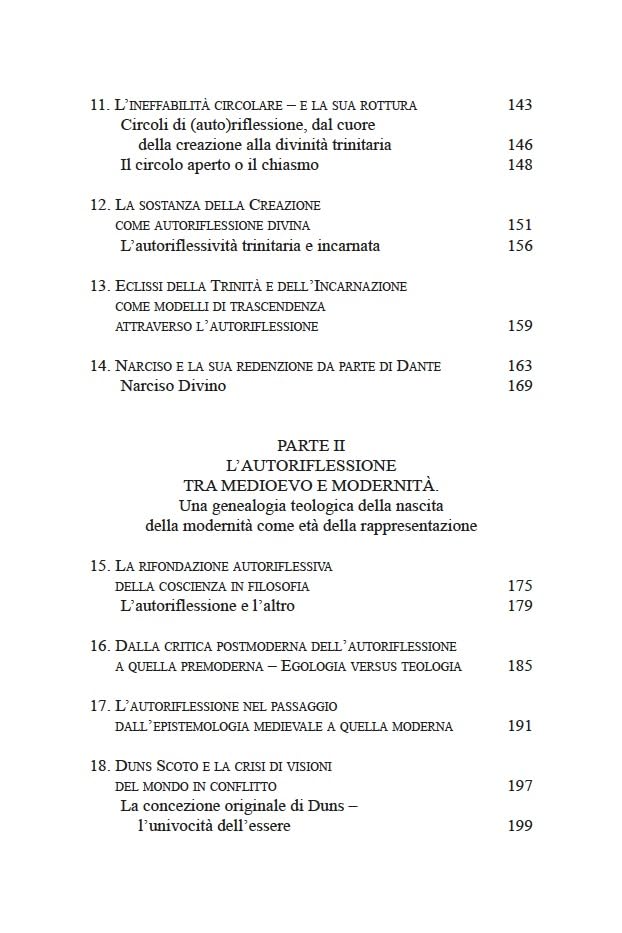 Il «Paradiso» di Dante e le origini teologiche del pensiero moderno. Verso una filosofia speculativa dell'autoriflessione