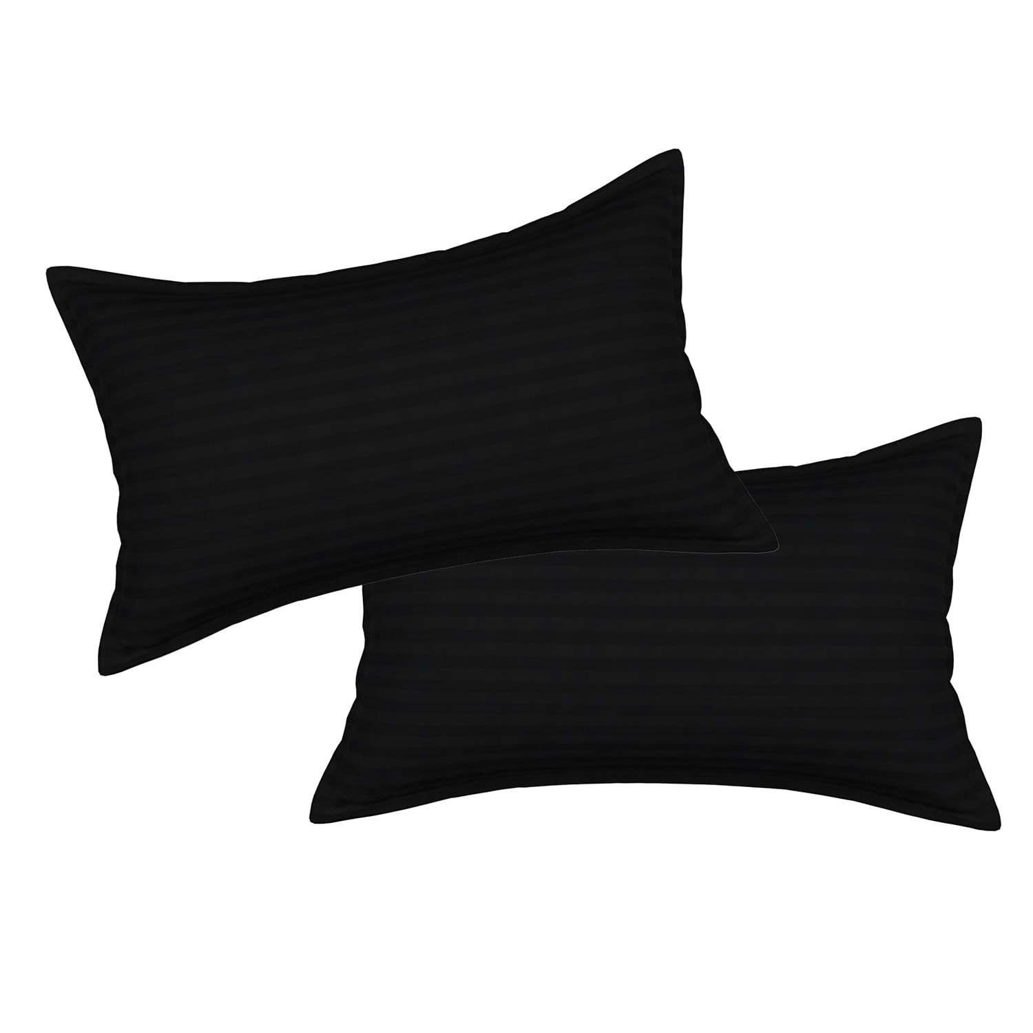 Striped Cotton Pillow Covers - Set of 2 -2 Striped Cotton Pillow Covers - Set of 2 -2