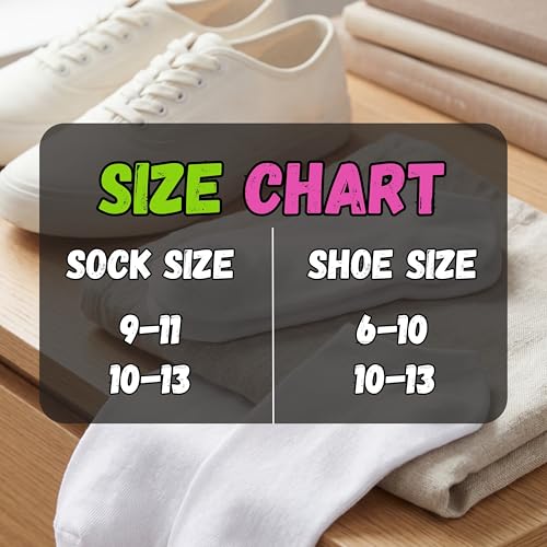 Image of Tipi Toe Women's 20 Pack Colorful Low Cut Socks - Lightweight, Breathable Design for All-Day Comfort Sizes 9-11 /10-13