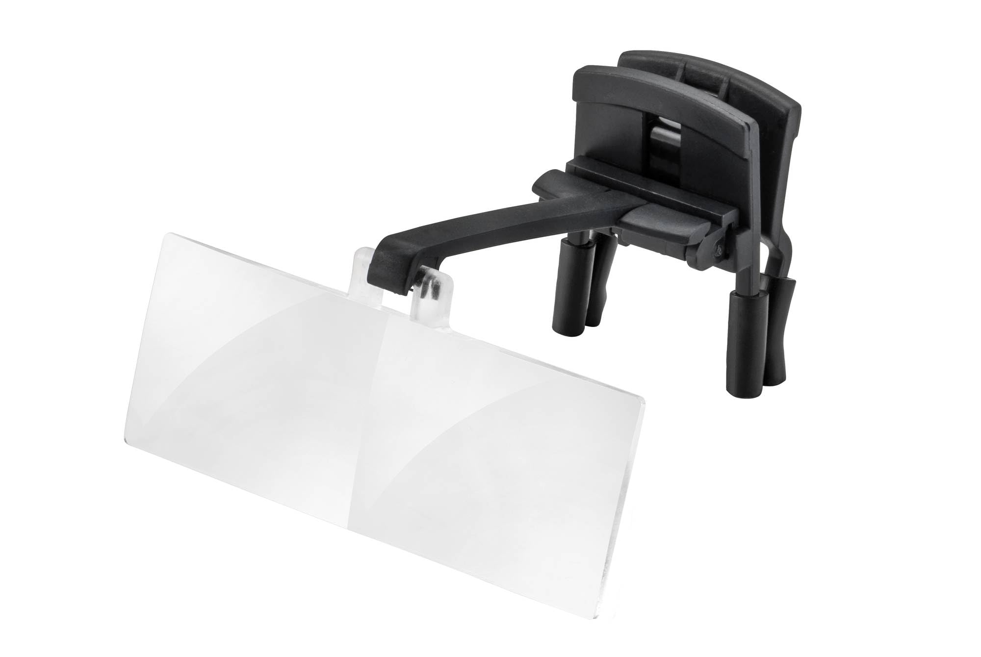 Eschenbach Optik Vorsetzlupe laboCLIP mit 2X-Vergrößerung zum Aufstecken auf die Korrektionsbrille für die Arbeit oder Freizeit- und Hobbybereich - Made in Germany