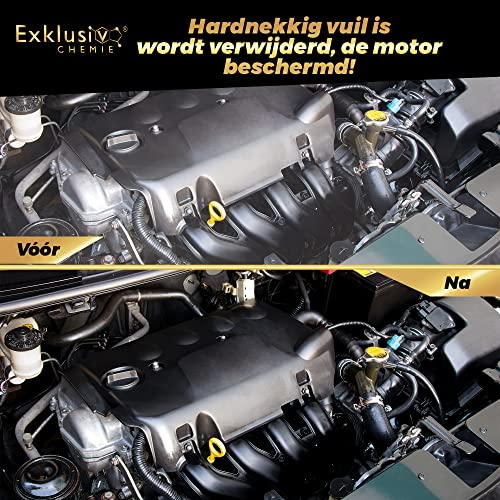 Exklusiv Chemie® Motorreiniger | Lost vuil, olie, hars op | Teerverwijderaar | Motor koudreiniger | Motorreiniger | Onderdelenreiniger | Ontvetter | 500 ml - Image 4