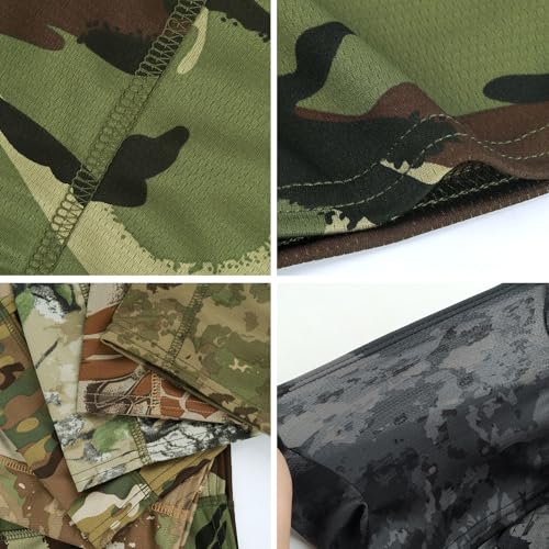 Image of 6 Packs Ski Mask Sun UV Protection Hood Breathable, Balaclava Face Mask for Men Women - Motorcycle Fish