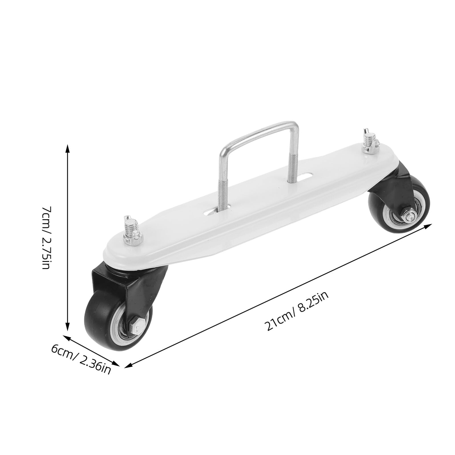 Soporte del Radiador con Ruedas Giratorias de Doble Cojinete Base Antideslizante para Radiadores Eléctricos Soporte para Piso de Radiador para Sala de Estar