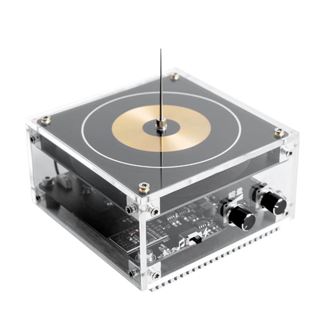 HMANE Music Tesla Coil DIY Kit, Wireless Transmission Bluetooth Music Tesla Coil with Long Arc and Bluetooth Music Dual Mode