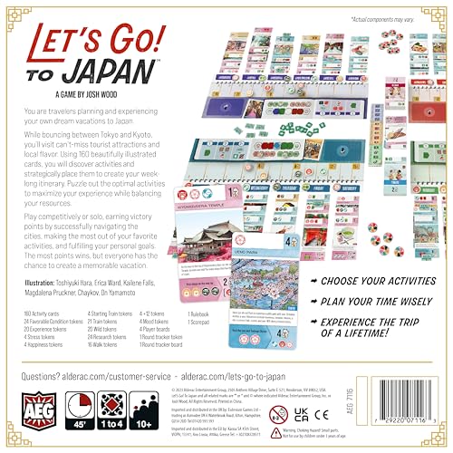 Image of Let's Go! to Japan, Travel Planning Strategy Card Game, Create Your Journey