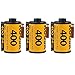 3 Rolls Kodak UltraMax 400 35mm Film GC24 135-24 Exp Gold Color Print