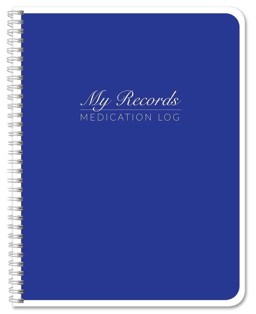 Amazon.com: BookFactory Medication Log Book/Daily Medicine, Pills