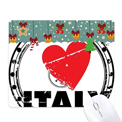 Alfombrilla de ratón I Love Italy, el accesorio con corazón que alegra tus horas de trabajo