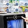 Duronic DW5 BK Lavavajillas pequeño - Lavavajillas Portatil sin Instalacion, Mini lavavajillas compacto, Máquina Lavar Loiça, Maquina de Lavar Loiça, 6 programas, 950W, Secado rápido, 52.3 dB #4
