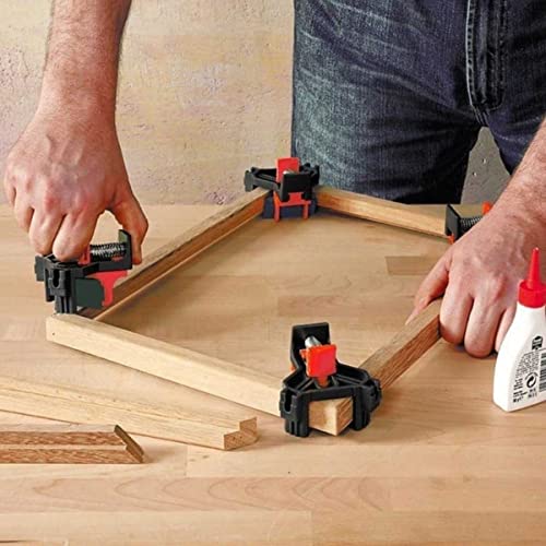 Grampo Sargento Braçadeira De Canto Angular Angle Cano Corner Mate Marceneiro kit com 4 peças