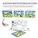 Brickyard Building Blocks 3-in-1 Building Bricks Set, 625 Pieces Compatible Brick Toys - Farm, Pirates, & Zoo Theme with Instructions, 2 Bonus Brick Separators, and Reusable Storage Box (625 pcs)