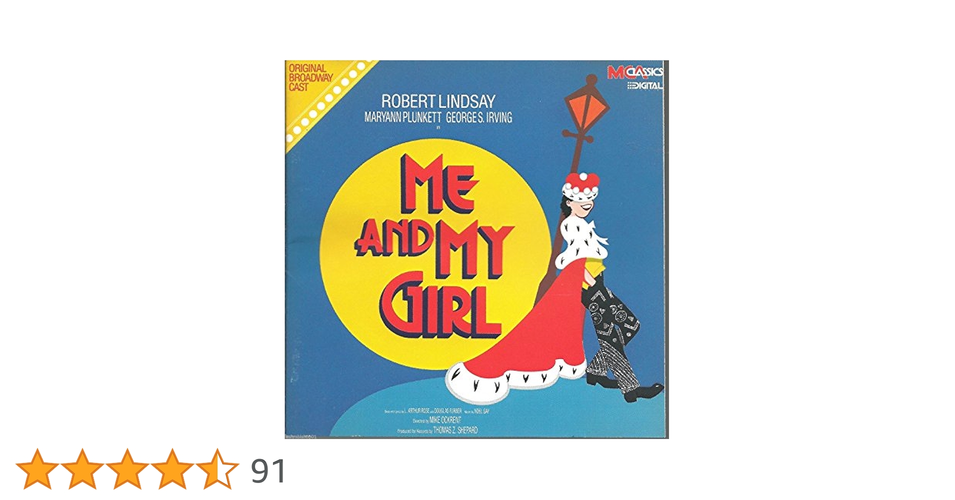 Amazon.co.jp: Me And My Girl (1986 Original Broadway Cast