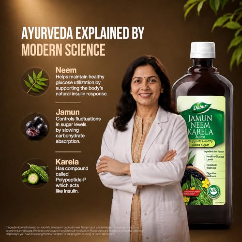 Dabur Jamun Neem Karela Juice 1L - Image 3