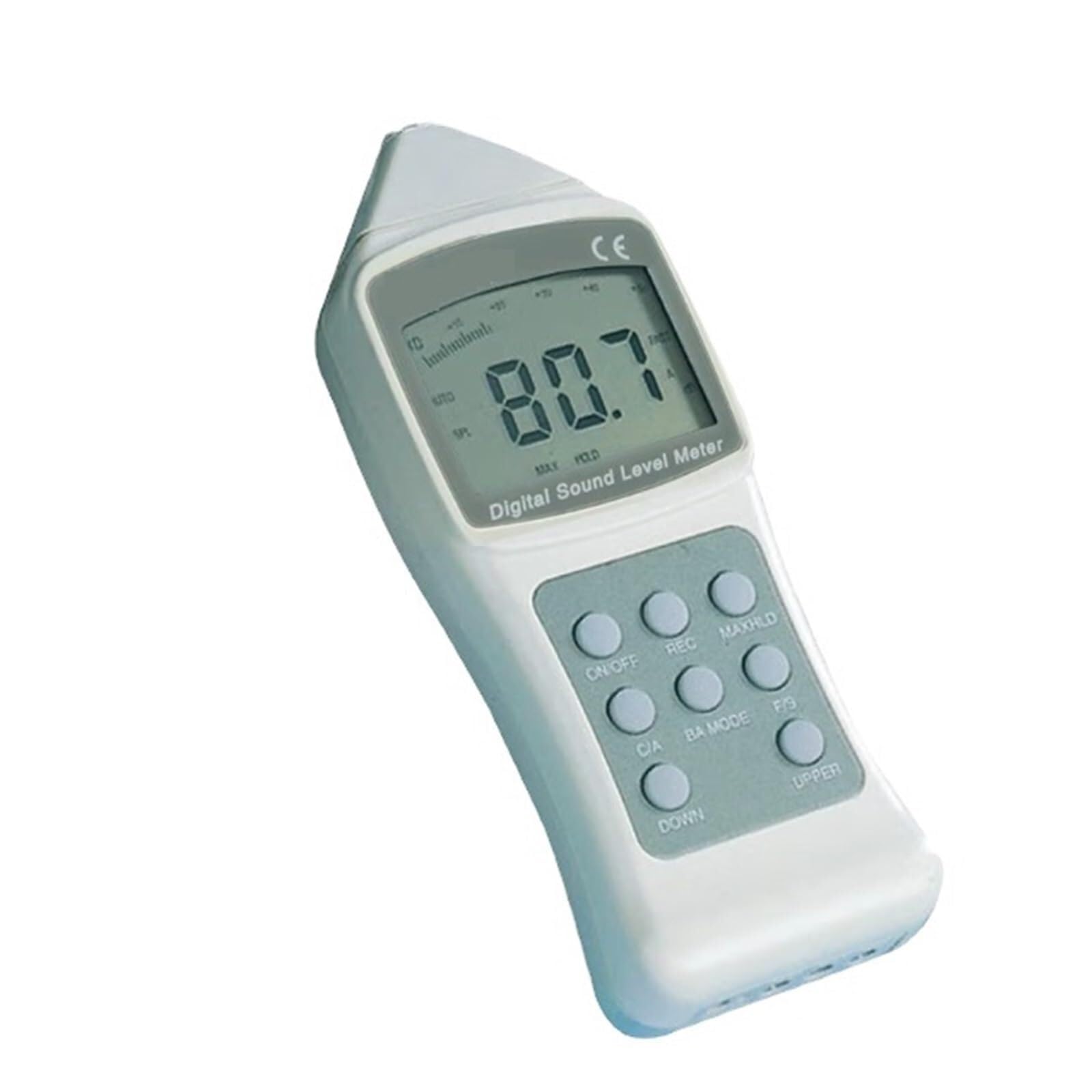 sonómetro, Medidor de nivel sonido digital, medidor decibelios 30-130 dB
