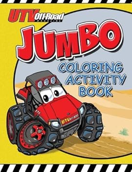 Paperback UTV Off Road Jumbo Coloring & Activity Book