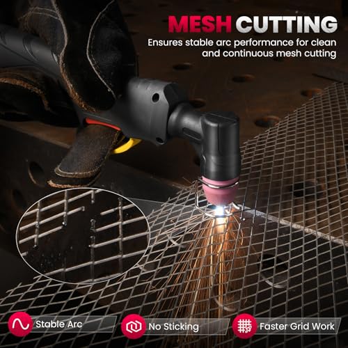Image of Bestarc Plasma Cutter, [Pilot Arc] [Large LED Display] [Air Sensor] 65A Plasma Cutter Machine 110 /220V Dual Voltage, 5 /8 Inch Clean Cut 1 Inch Max Cut, Post Flow 2T /4T for Beginners DIY