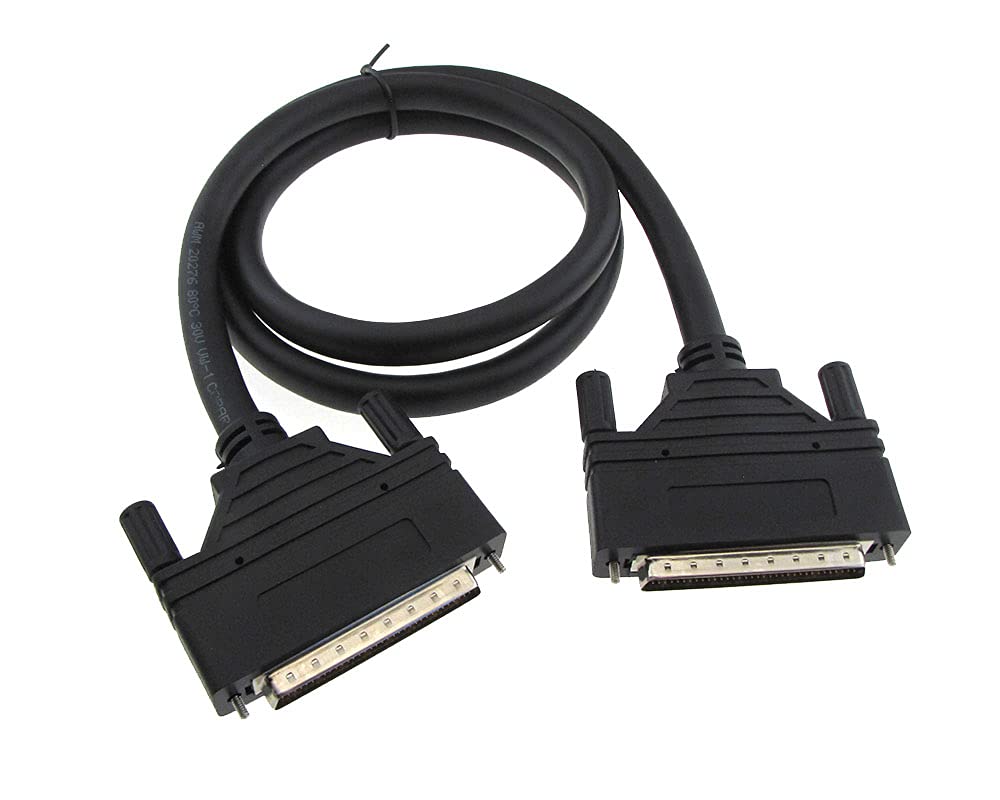 MDFLY SCSI DB68 68-Pin MDR I/O Signal Male to Male Connection Cable 1.5M