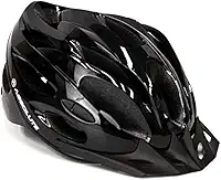Capacete Ciclismo Absolute Nero Preto com luz Led Traseira Pisca