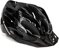 Capacete Ciclismo Absolute Nero Preto com luz Led Traseira Pisca