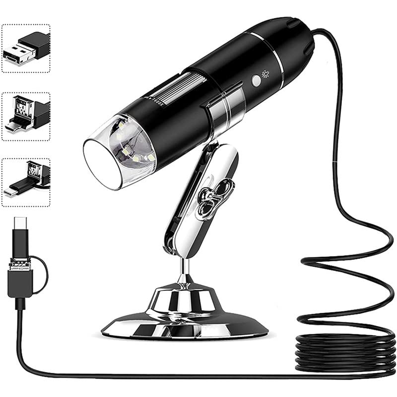 Lab Microscope Replacement Parts USB Digital Microscope 1000X Magnification Camera Handheld image 3
