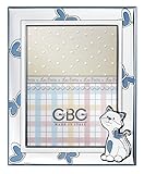 lamina 13 perpendicularidad BI laminado plata Cadre porte photo – les petits avec chaton Celeste – Retro bois cm 13 x 18 BI laminé argent Made in Italy fabrication artisanale