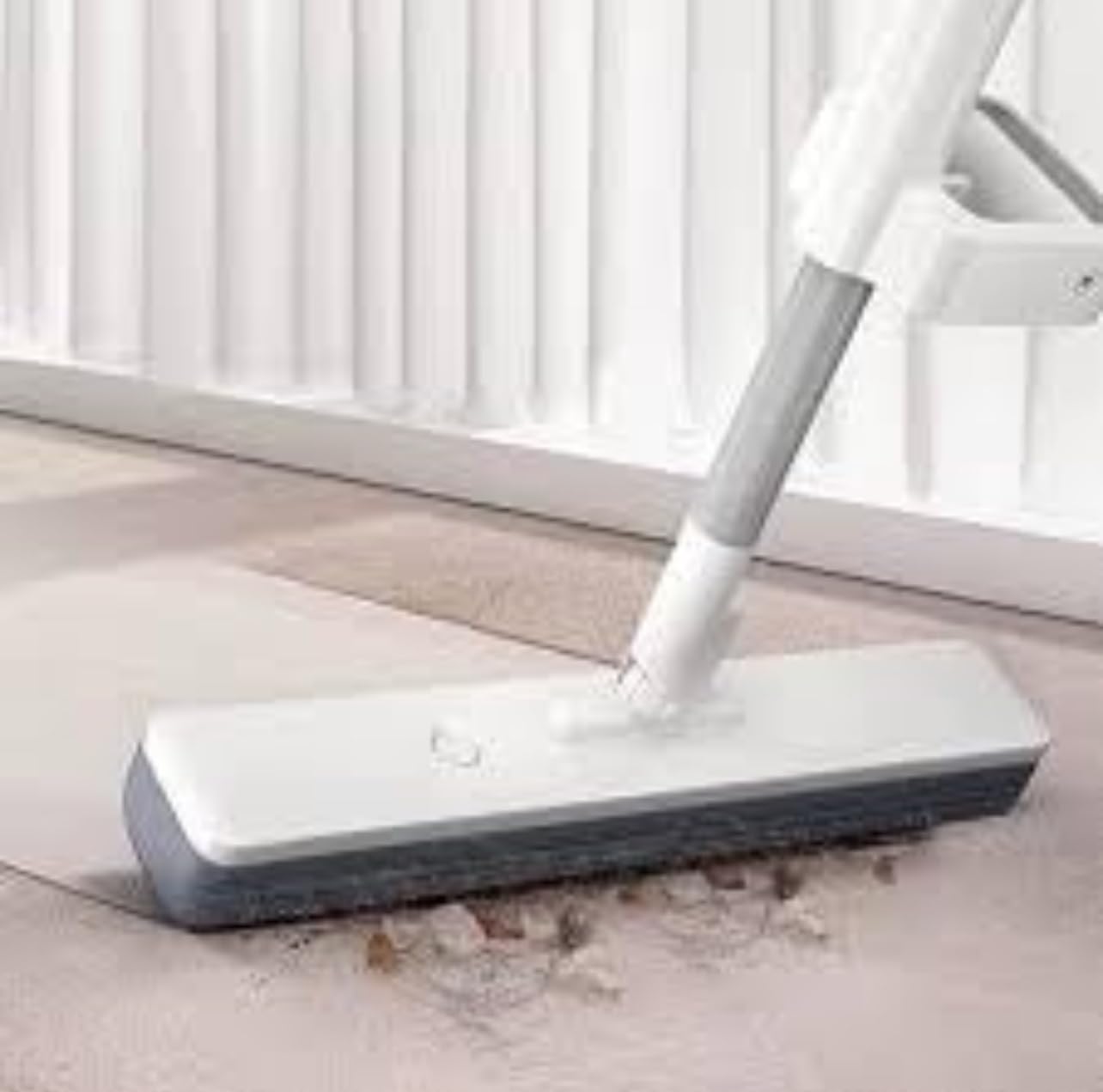 LAVA E ASCIUGA SCOPA + RICAMBIO Professionale Multifunzione per Pavimenti, Vetri e Superfici Multiple, Sistema di Pulizia per Marmo, Legno, Piastrelle
