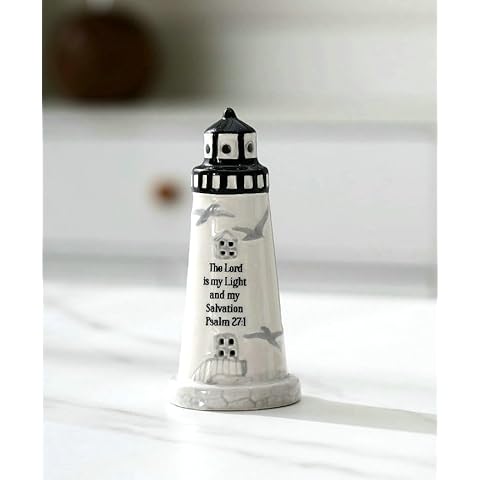 DAILYBREAD Ceramic Lighthouse Figurine Cover