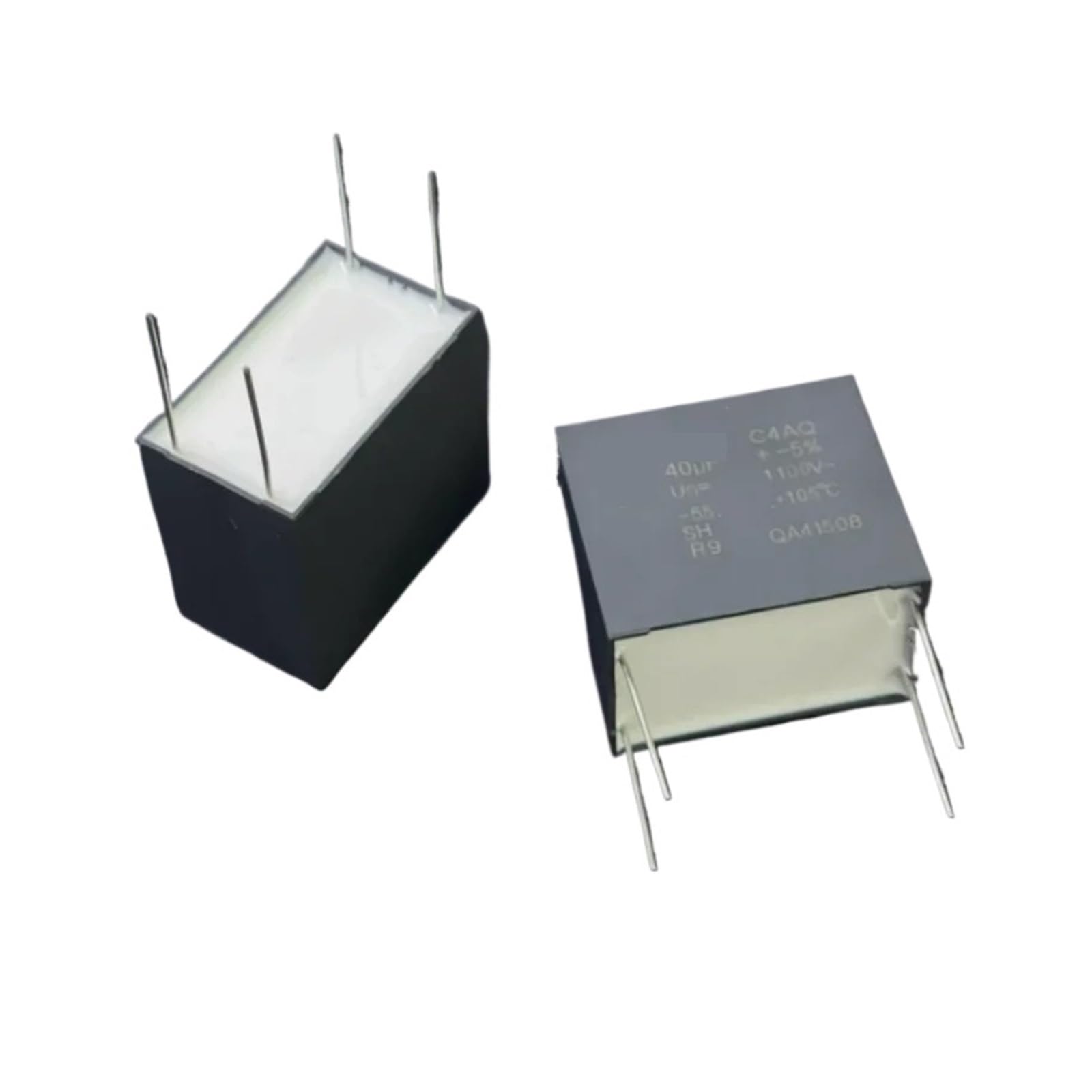 Condensateur C4AQ 40UF 1100V avec broches en cuivre pour filtrage haute fidélité