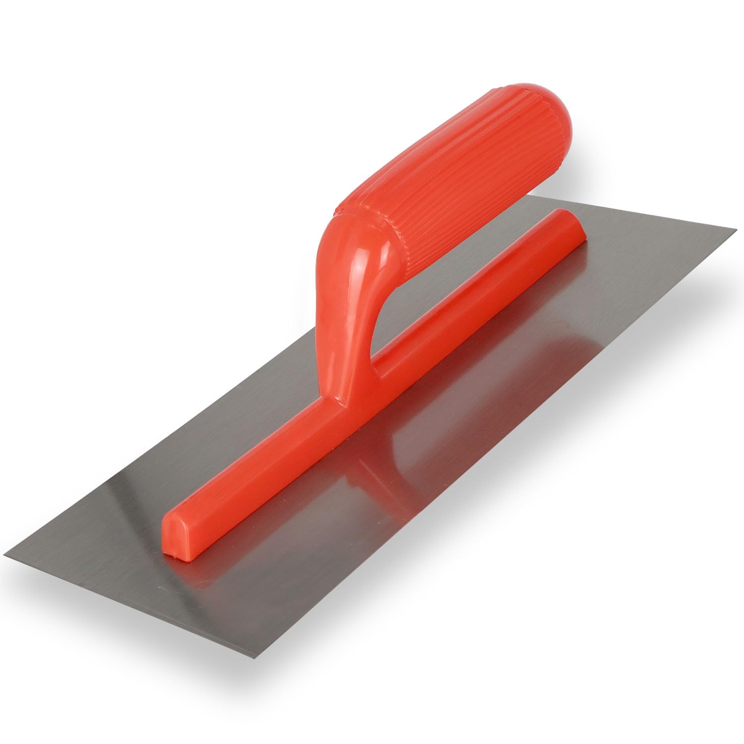 Navoys Plastering Trowel 280 X 120 Mm Silver - Smooth 4.7 X 11 Inch Plasterers Trowel, Plastic Handled Finishing Trowel, Skimming And Rendering Tools