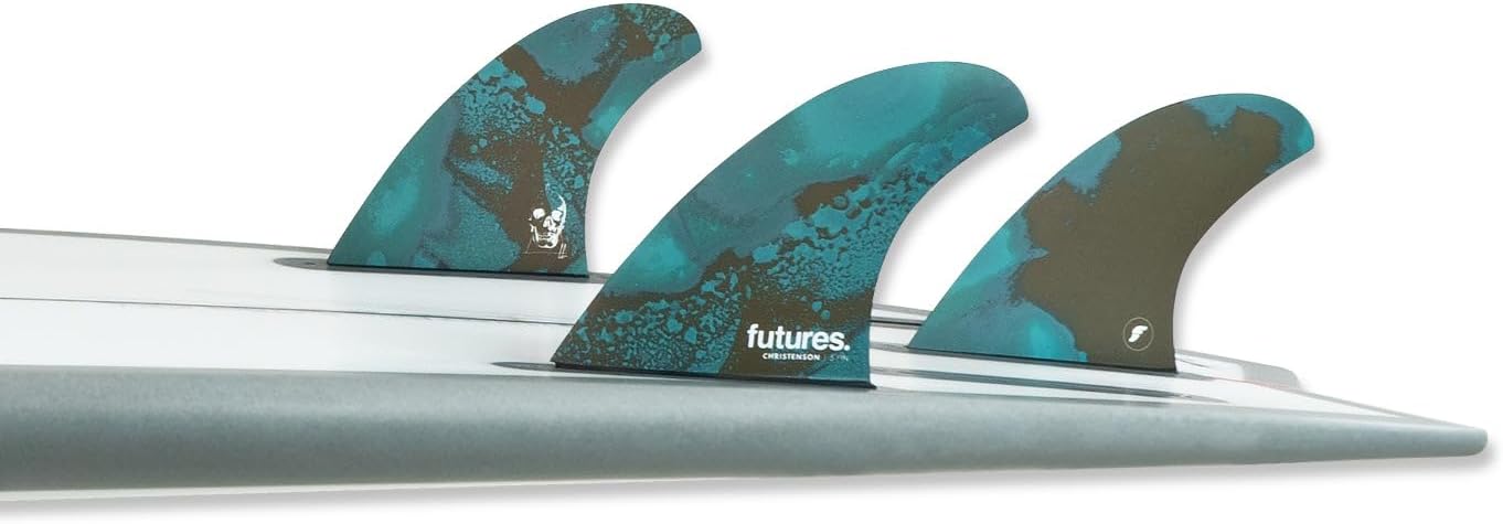 Futures Fins Christenson 5-Fin Set - Blue/Brown