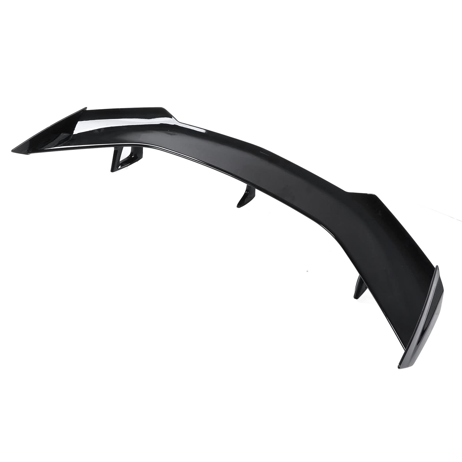 Gloss Black Rear Trunk Spoiler Lip, ABS and Metal, GT Style for Camaro ZL1 1LE 16-21, Enhance Sporty Look and Downforce