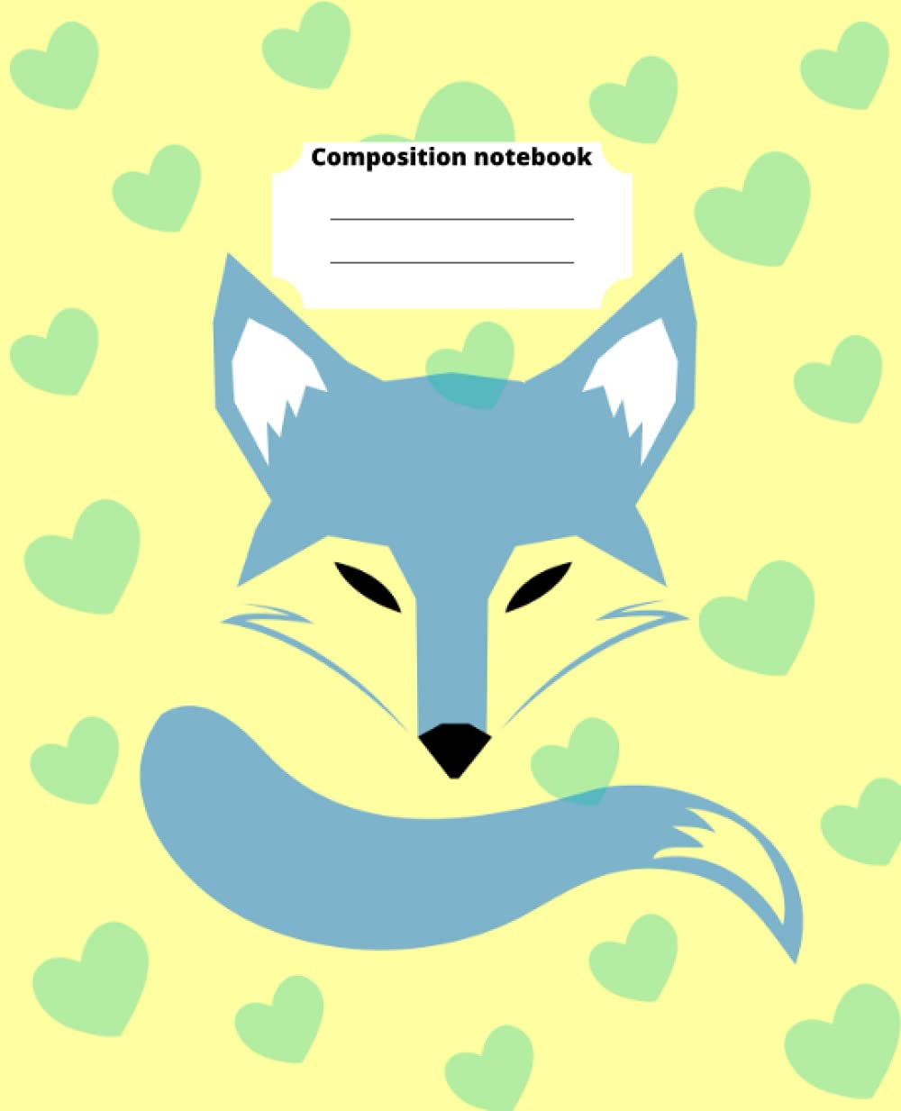 Composition Notebook: Nifty Fox Wide College Ruled Paper Notebook Journal, 7.5 x 9.25, 100 Pages |Wide Blank Lined Workbook For kids, teens, Adults ... Writing Notes Journal (Composition Notebooks)