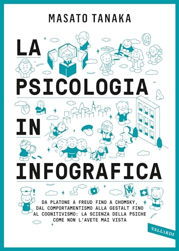 La psicologia in infografica: Da Platone a Freud fino a Chomsky, dal comportamentismo alla Gestalt fino al cognitivismo: la scienza della psiche come non l’avete mai vista (Italian Edition)