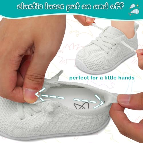 Toddler Boys Girls Shoes Barefoot Shoes Toddler Walking Shoes Kids Tennis Shoes Wide Lightweight Breathable Sneakers4