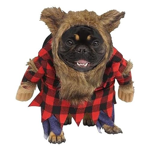 Disfraz de Hombre Lobo para Perro Grande