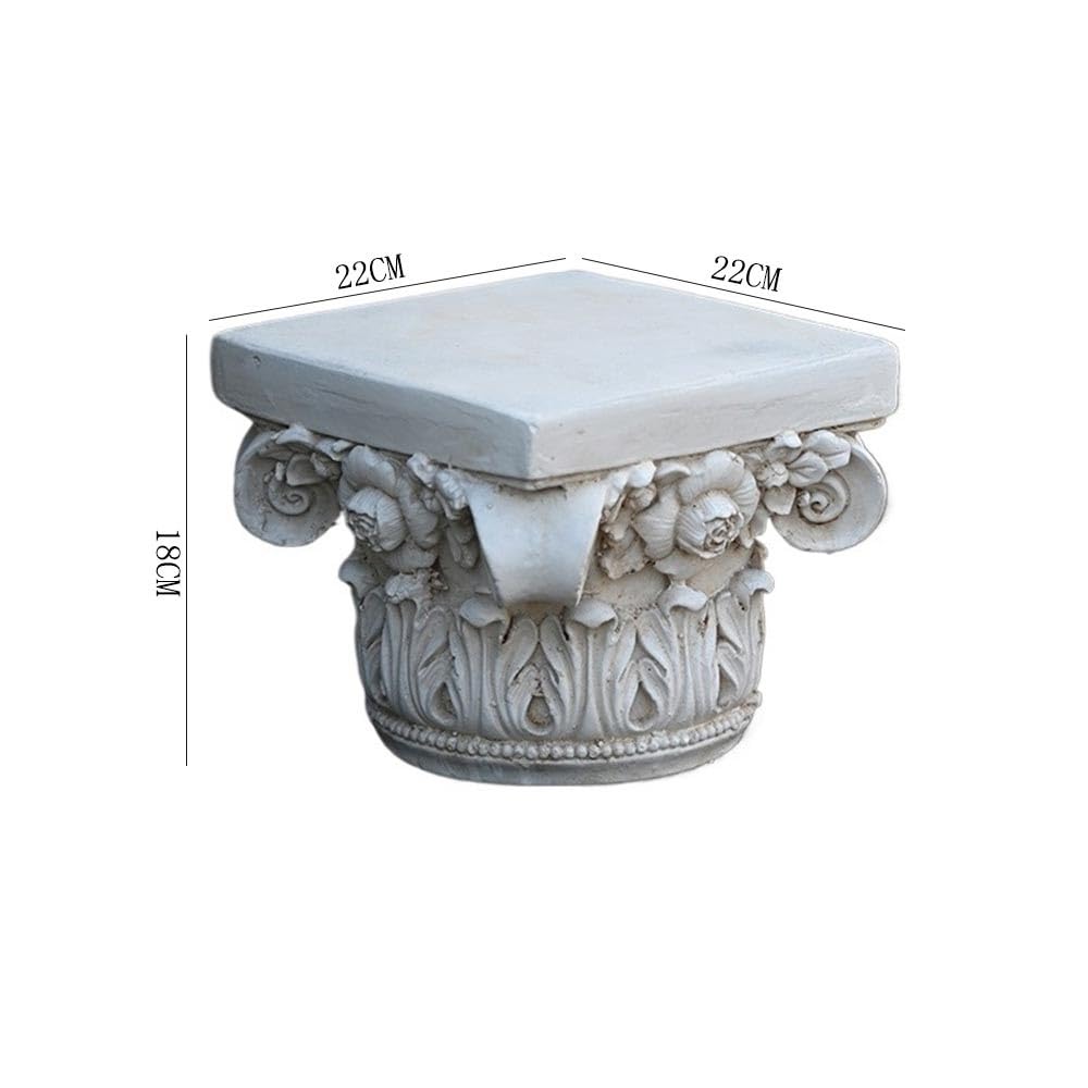 Piedistalli espositivi Colonna romana europea, ornamenti creativi, base, accessori for la fotografia, decorazioni for matrimoni in cortile