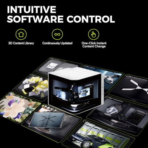 Image of TRYX Panorama 360 ARGB White 360mm AIO 6.5'' AMOLED L-Shaped Screen 3D Anamorphic Effect Display Customizable AIO Cooler 360mm Asetek 8th Gen 320w TDP ARGB Fan Intel LGA 1700 /1200 /115X AMD AM5 /AM4