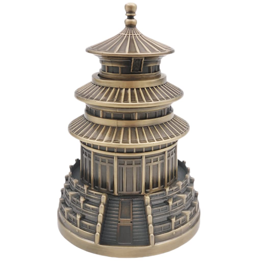 Wdwdw Style A Toothpicks Dispenser Toothpick Box Bronze Alloy Holder Automatic Push Type Pocket Holder Retro Container