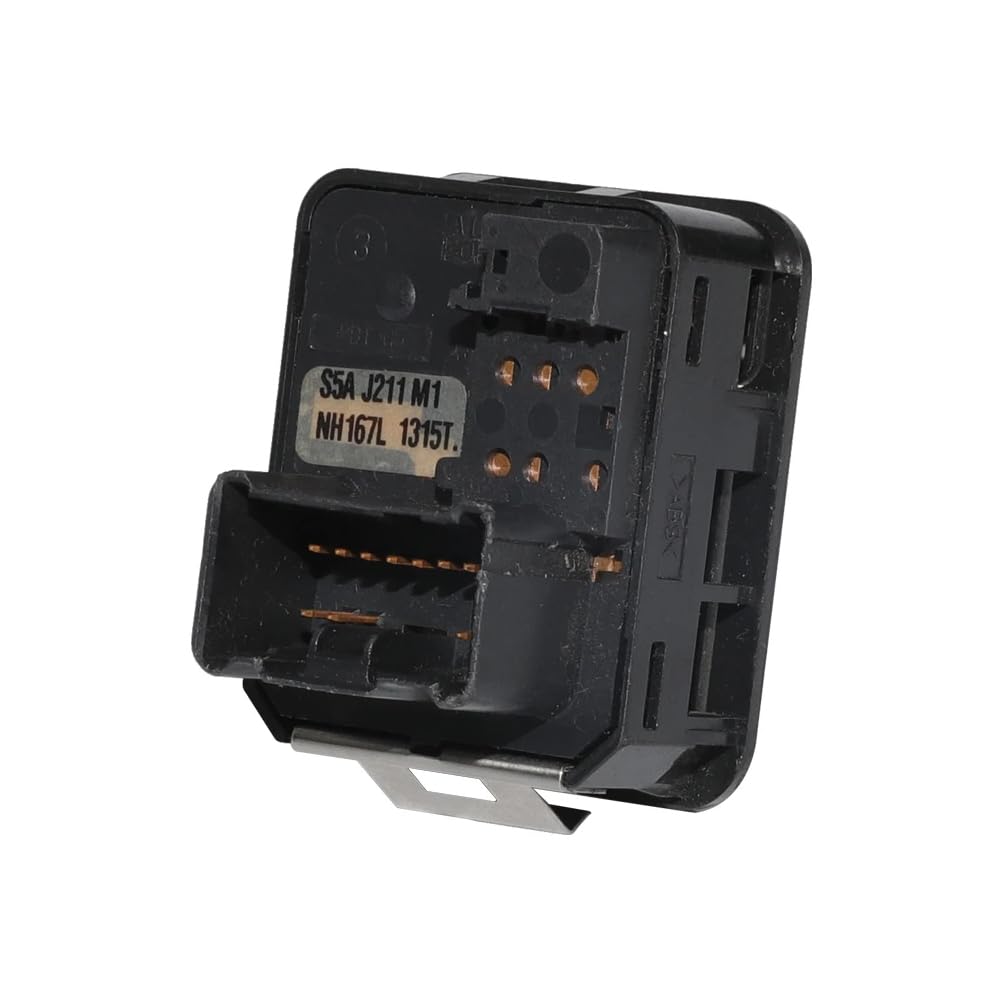 Interruptor de Control de Potencia del Espejo retrovisor del automóvil/Compatible con Honda CR-V CRV Acura Pilot 2004 2005 2006 2007 2008 2009 2010 OEM 35190S9VC010