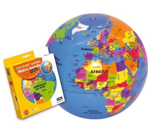 Caly 010F Classic Inflatable Globe Our World, None, 30 cm