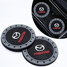 DUANJIAN Pack of 2 Car Drink Holder Coasters for Mazda CX-5 CX5 KF 2017-2022 2023, Car Drink Holder Coaster, High Temperature Resistant, Non-Slip Cup Insert, Car Accessories Decoration