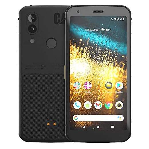 CAT S62 T-Mobile - 4G Rugged Smartphone (IP68, MIL SPEC 810H, Super Bright 5.7" FHD+ Display, 4000mAh Battery, 4GB RAM / 128 GB ROM) - Black