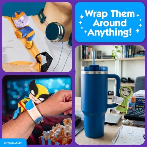Marvel Cutie Cuff Archenemies Series Mystery Plush Slap Bracelet - 5