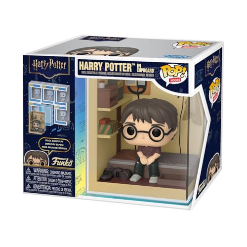 Funko Pop! Nooks: Harry Potter - Harry Potter in Cupboard- Figura de Vinilo Coleccionable - Idea de Regalo - Mercancia Oficial - Juguetes para Niños y Adultos - Fantasy Fans