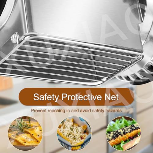 Rallador eléctrico de queso de 550W de acero inoxidable miniatura 4
