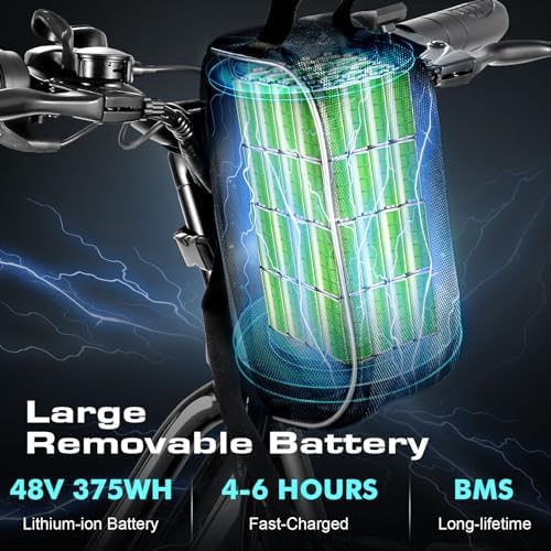 Vivi MT26GUL Electric Bike 26" Step Through Electric Bicycle image 4