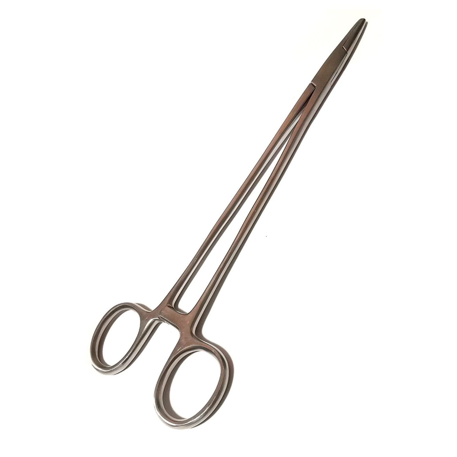 12,5 Cm Edelstahl-Nadelzangenhalter mit Zähnen für Tiere