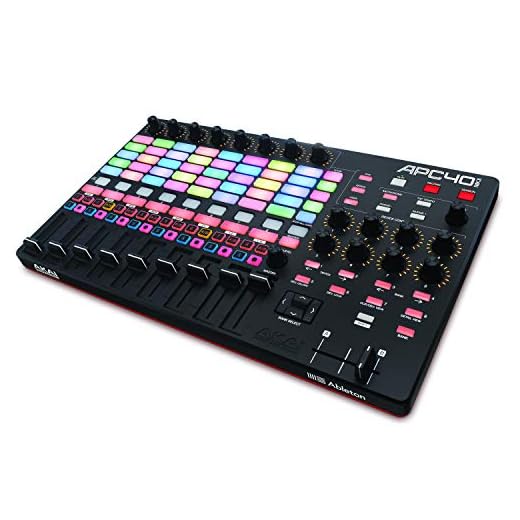 Akai Professional APC40 MKII - Controlador MIDI USB avanzado para un control total de Ableton Live, DAW e instrumentos virtuales, con paquete de Software