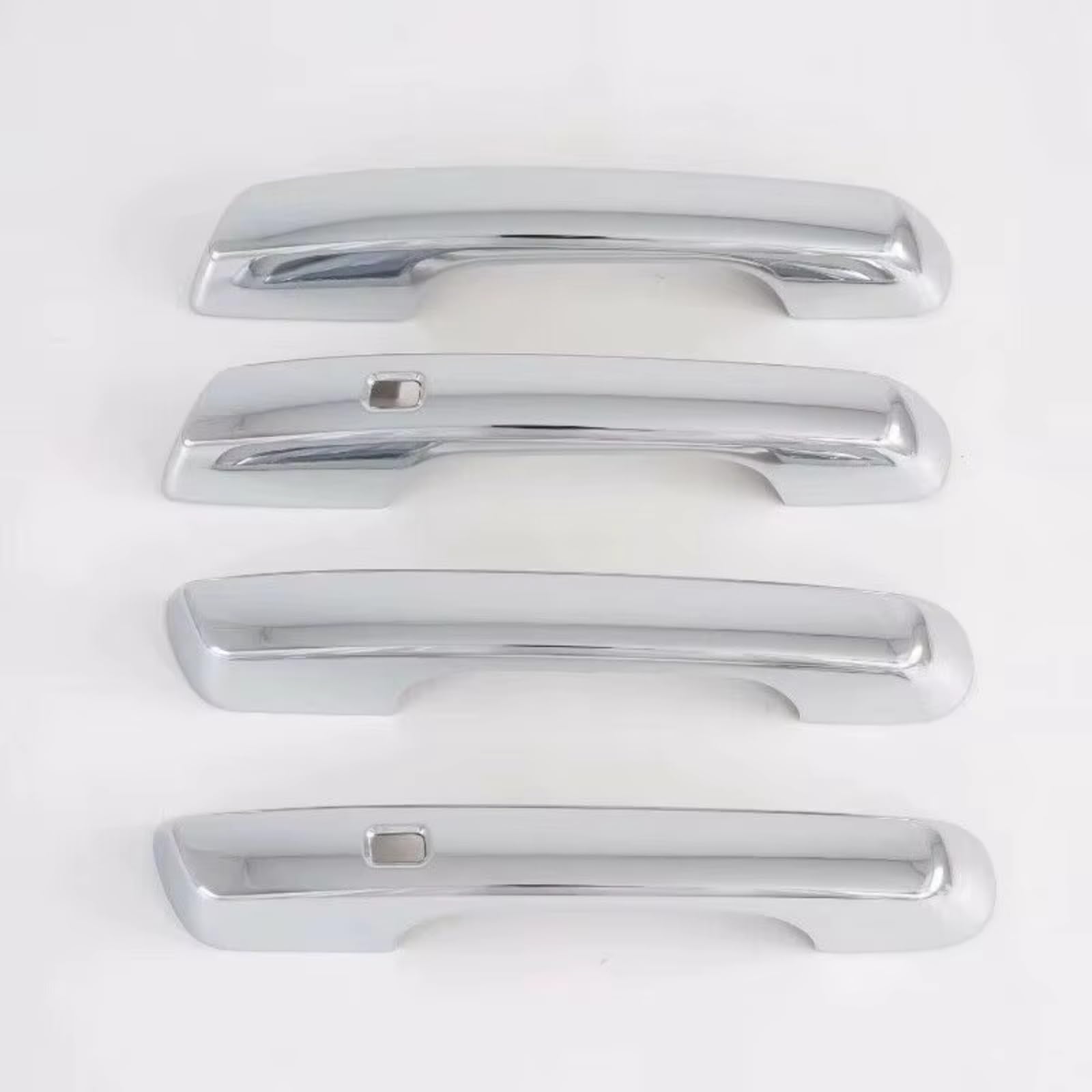 JJRFVBGT Door Handle Trim Compatible with Hyundai for Venue 2019 2020 ABS Chrome Cover Silver Styling Accessories Car Exterior Door Handle Housing