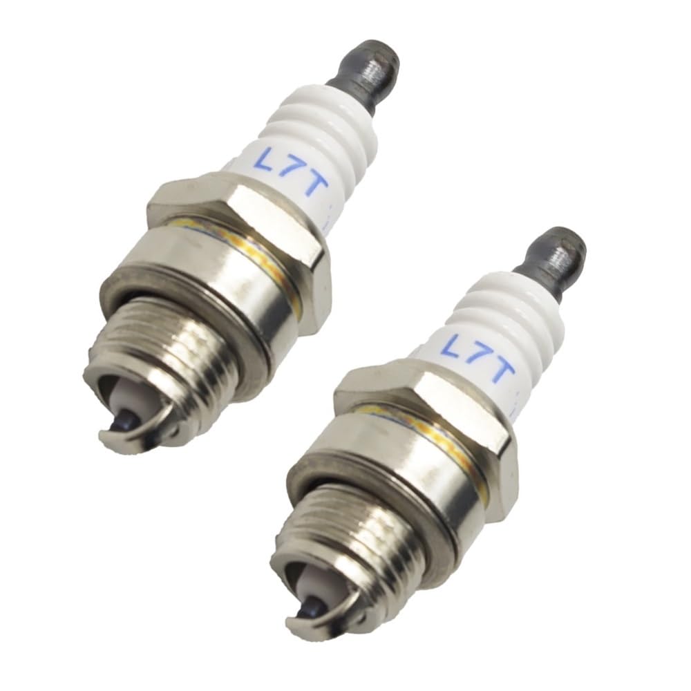 2 bujías L7T compatibles con motosierras y desbrozadoras for motosierras 025 MS180 MS170 y Accesorios for Herramientas eléctricas de jardín